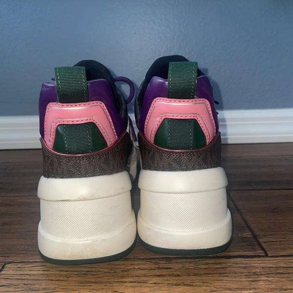 RARE Chunky y2k sneakers Michael Kors sneakers y2k style platform sneakers - Picture 8 of 11